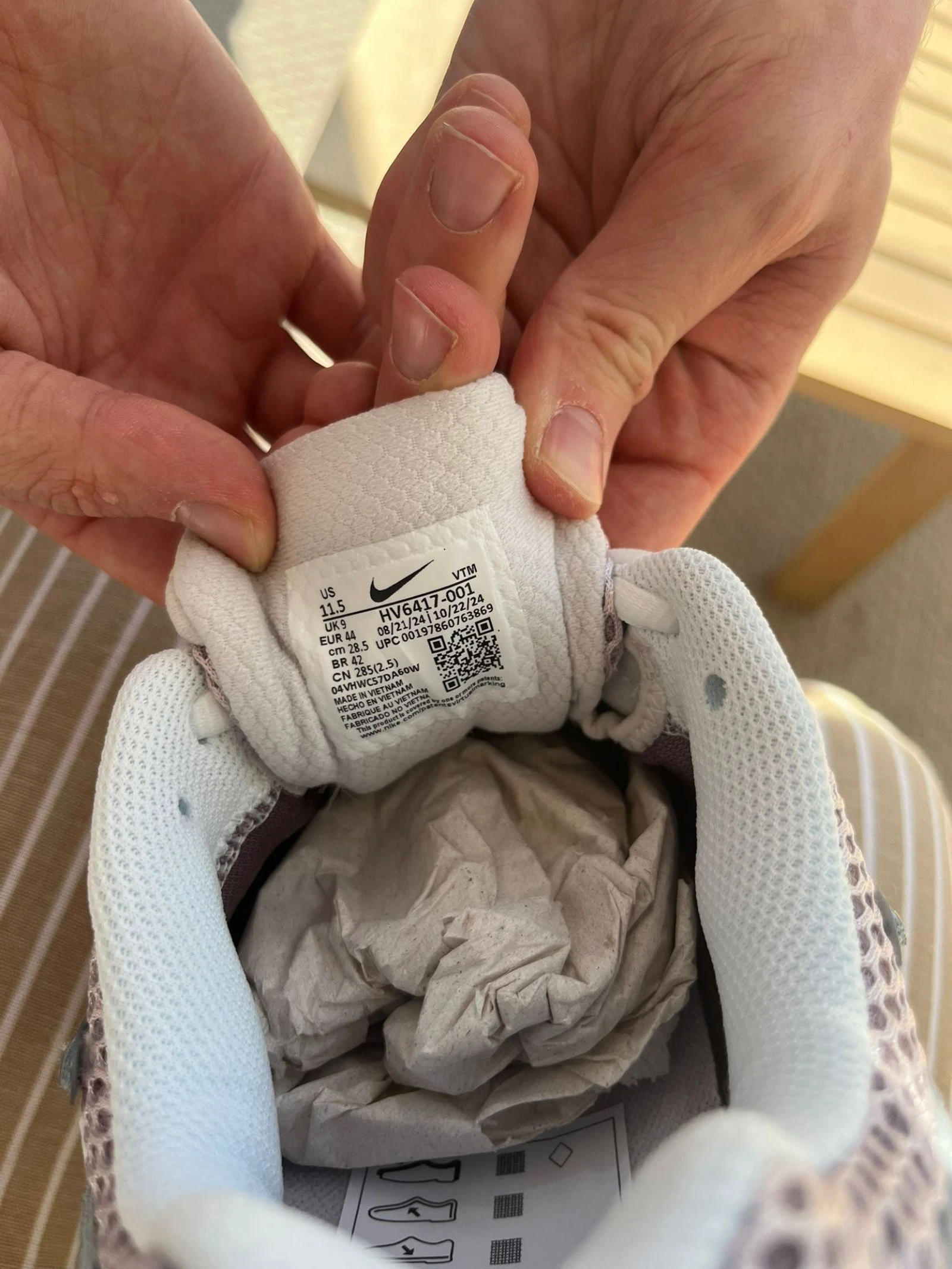 Nike Zoom Vomero 5 Gris Plata Talla 44 Nuevas Auténticas Con Caja Y2K Streetwear – photo 9